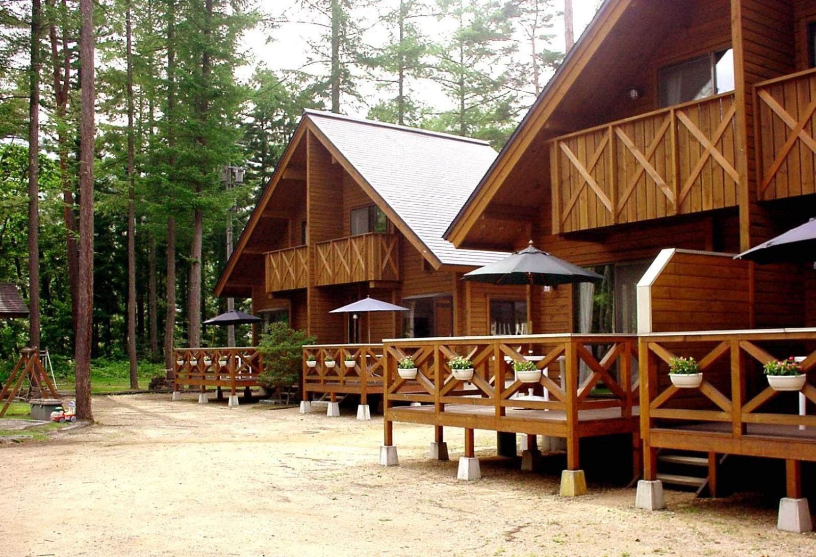 Log Cottage Epoch Hakuba Buitenkant foto