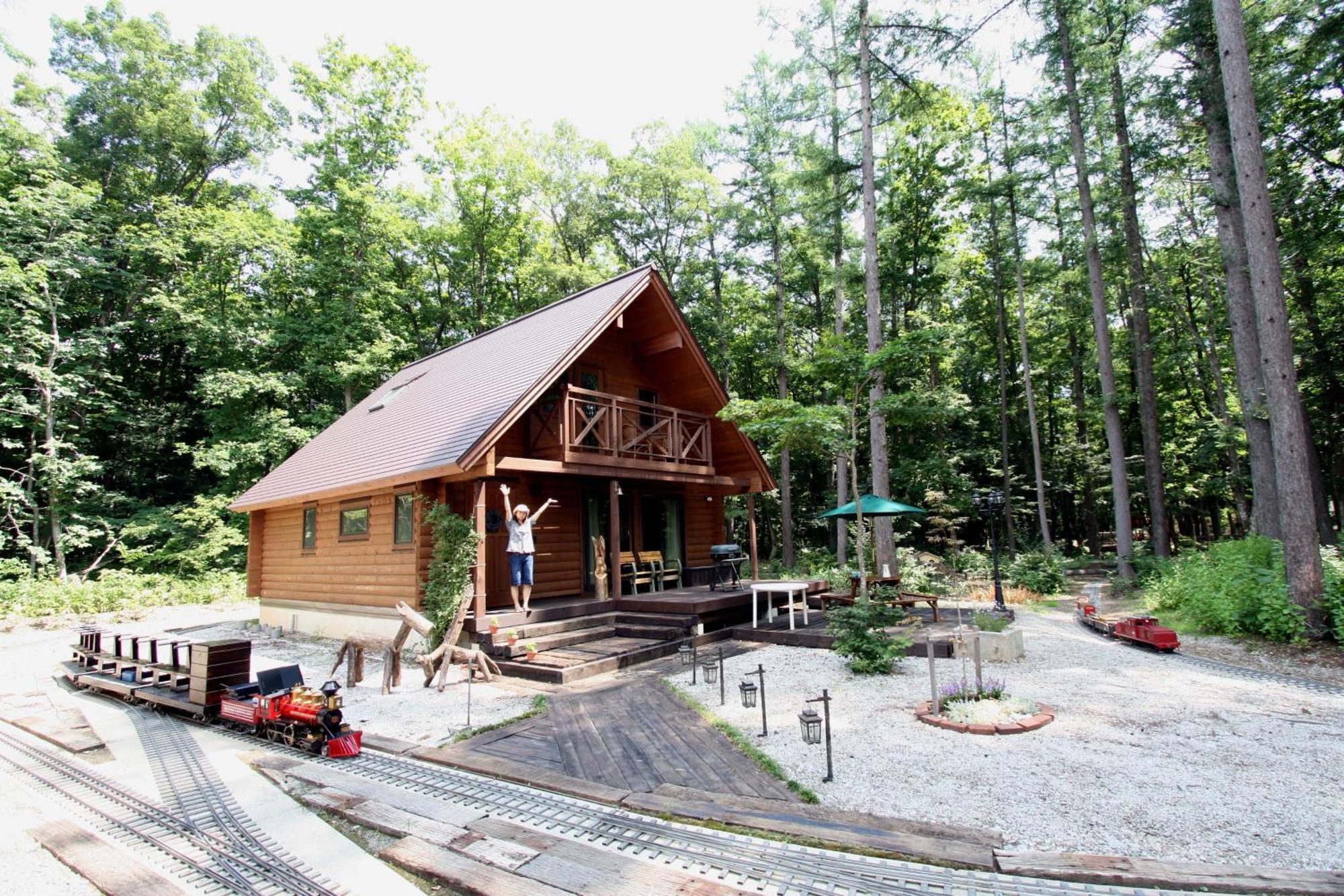 Log Cottage Epoch Hakuba Buitenkant foto
